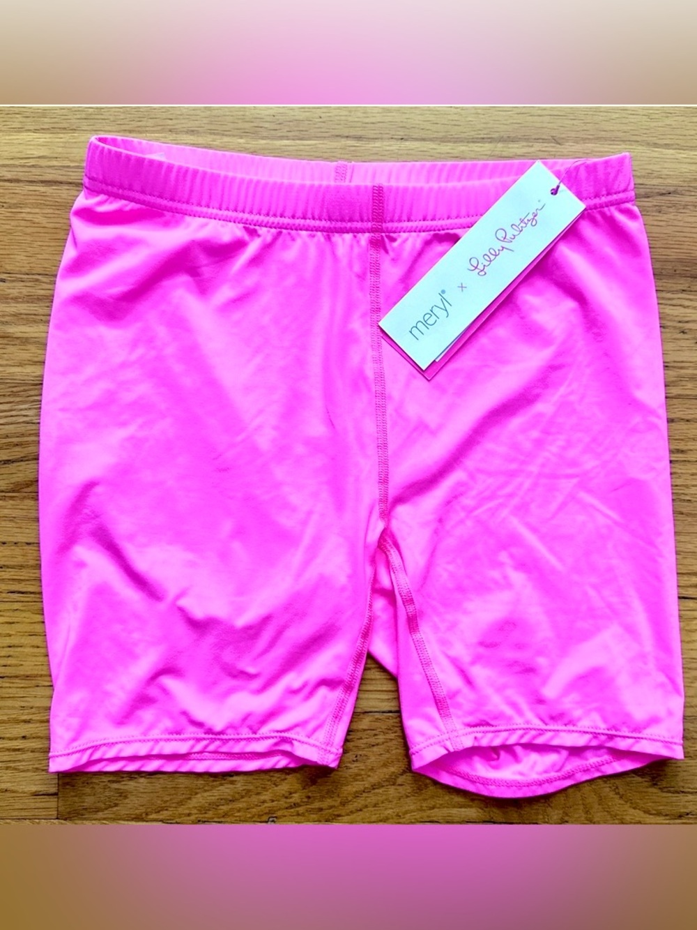 Lilly Pulitzer  XXSmall New! Pink Luxletic underdress shorts with pocket! New!